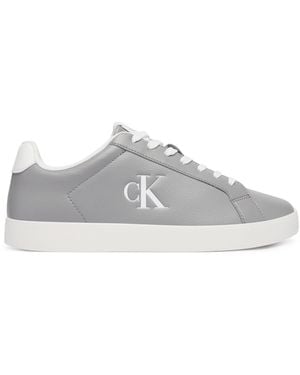 Calvin Klein Sneakers 3 Cupsole Derby Pu Tmb Hm0Hm02331 - Grau