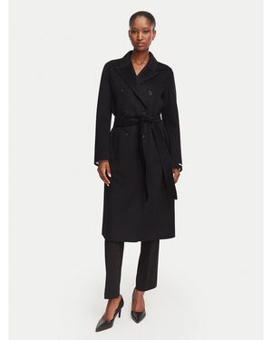 Marella Wollmantel Laghi 2623016071 Regular Fit - Schwarz