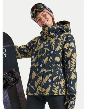 Roxy Snowboardjacke Jetty Erjtj03529 Regular Fit - Grün