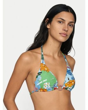 Seafolly Bikini-Oberteil Viva Vacation 31377-302 - Grün