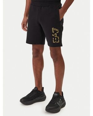 EA7 Sportshorts 7M001564 Af17787 Regular Fit - Schwarz