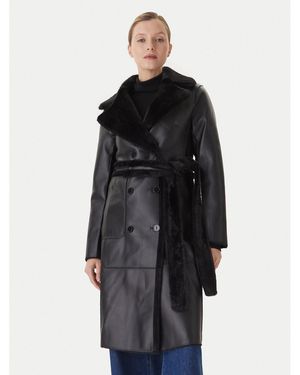 Lola Casademunt Wintermantel Lf2501015 Regular Fit - Schwarz