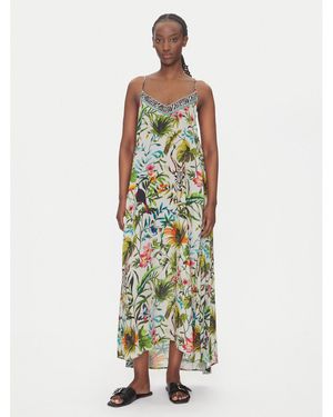 Lola Casademunt Sommerkleid Ls2516037 Relaxed Fit - Grün