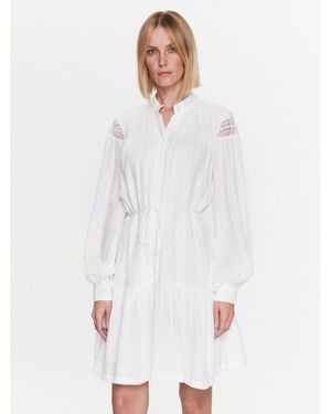 Bruuns Bazaar Kleid Für Den Alltag Leora Bbw3156 Weiß Regular Fit