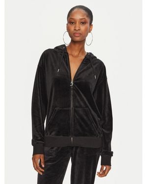 Juicy Couture Sweatshirt Halan Jcwas24342 Oversize - Schwarz