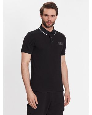 EA7 Poloshirt 3Rpf24 Pj5Sz 1200 Regular Fit - Schwarz