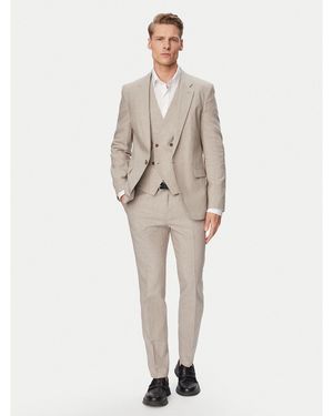 HUGO Anzug Arti/Hesten242V1X 50559671 Extra Slim Fit - Braun