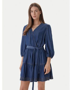 BOSS Jeanskleid C_Dardy 50559071 Relaxed Fit - Blau