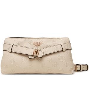 Guess Handtasche Ella Logo Mini Hwpd97 46730 - Natur