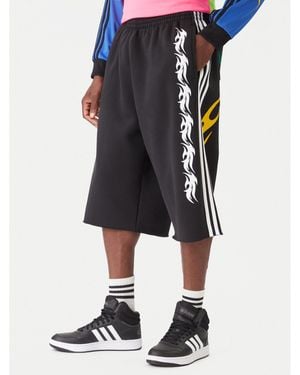 adidas Sportshorts Spiders Jw0205 Oversize - Schwarz