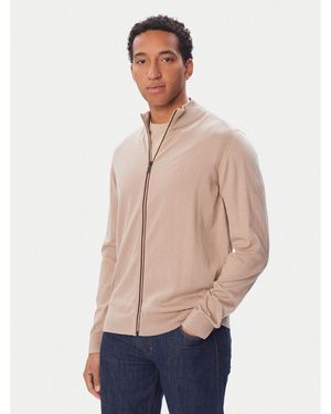 Bugatti Strickjacke 7600-25520F Regular Fit - Natur