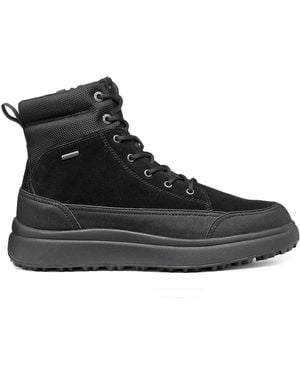 Geox Schnürschuhe U Granito + Grip B Abx U66Fzb 02250 C9999 - Schwarz