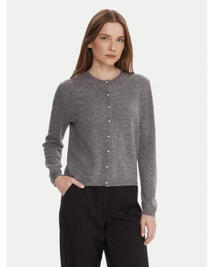 Benetton Strickjacke 1002D501U Regular Fit - Grau
