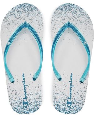 Champion Zehentrenner Sparkling Slide S11688-Cha-Ww010 - Blau