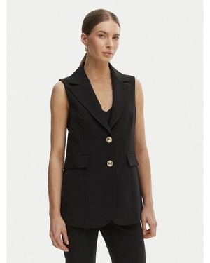 Rinascimento Anzugweste Cfc0128645003 Regular Fit - Schwarz