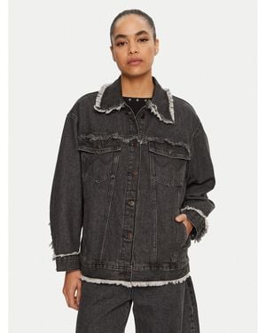 Wrangler Jeansjacke 112356384 Regular Fit - Schwarz