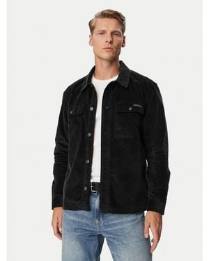 Calvin Klein Hemdjacke Lv04Rh115G Regular Fit - Schwarz