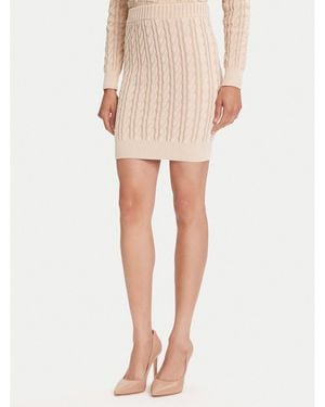 Guess Minirock W5Yd68 Z3Ou0 Regular Fit - Pink