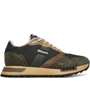 Blauer Sneakers F5Ryder01/Nyn - Grün