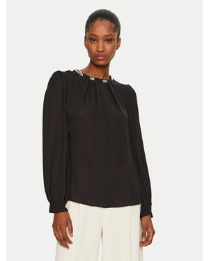 Rinascimento Bluse Cfc0019769002 Regular Fit - Schwarz