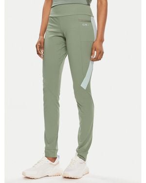 CMP Leggings 34T6766 Grün Regular Fit