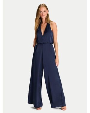 hey kyla Jumpsuit 3Aj002Hk Wide Leg - Blau
