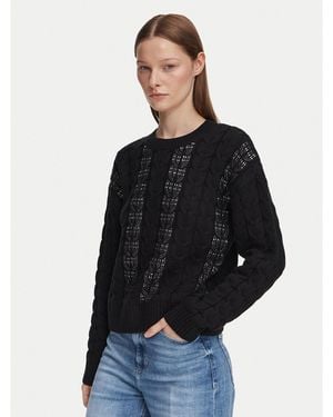 Guess Pullover W6Yr21 Z0965 Regular Fit - Schwarz