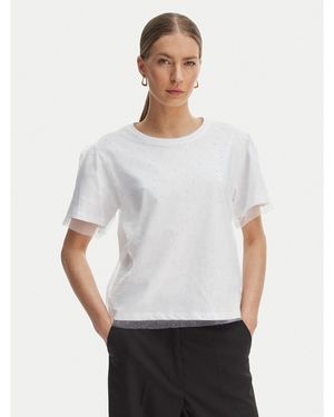 Rinascimento T-Shirt Cfc0128089003 Regular Fit - Weiß