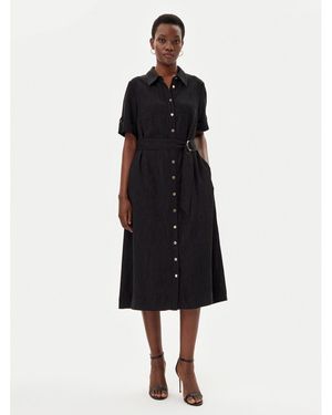 Olsen Hemdkleid 13002000 Regular Fit - Schwarz
