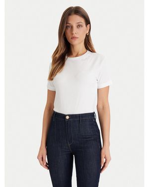 Guess T-Shirt V5Bi12 K8Fq4 Regular Fit - Weiß