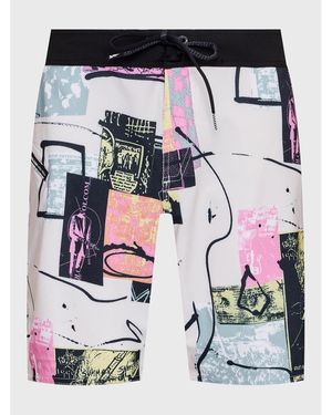 Volcom Badeshorts V Ent Flyer A0812307 Regular Fit - Grau
