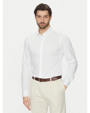 Michael Kors Hemd Md0Md91498 Slim Fit - Weiß