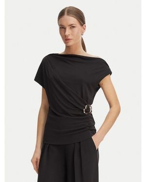 Rinascimento Bluse Cfc0128664003 Regular Fit - Schwarz