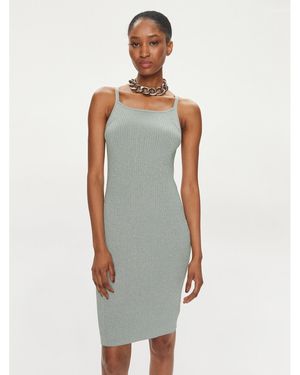 MICHAEL Michael Kors Strickkleid Ms482Dmafb Slim Fit - Blau