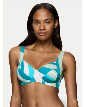 Triumph Bikini-Oberteil Summer Mix & Match 10214535 - Blau