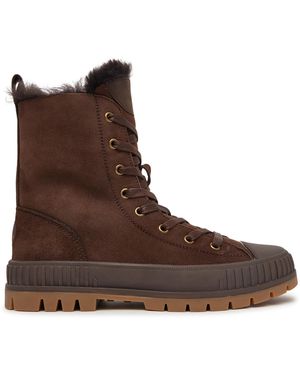 EMU Schnürschuhe Nomad Wanderer W13388 - Braun
