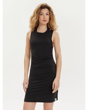 Calvin Klein Sommerkleid J20J223045 Slim Fit - Schwarz