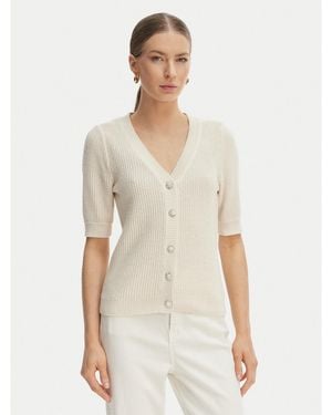 Morgan Strickjacke 261-Myrtile Slim Fit - Weiß