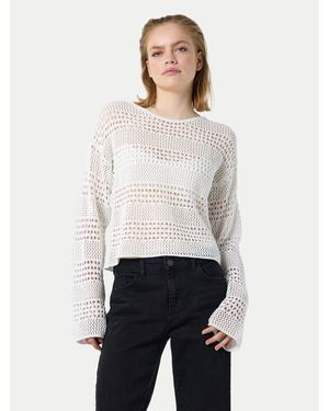 Noisy May Pullover Laika 27029389 Regular Fit - Weiß