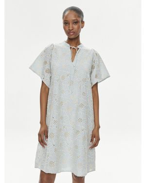 Bruuns Bazaar Sommerkleid Julia Bbw3948 Relaxed Fit - Grau