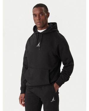 Nautica Sweatshirt Wallowa N1T04066 Regular Fit - Schwarz