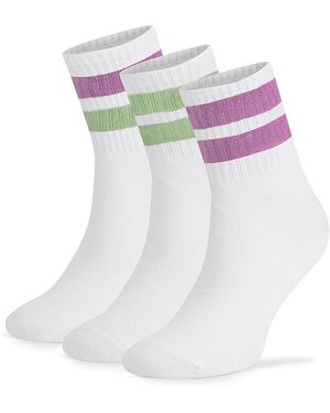 Sprandi Kurze Socken 0Ub-001-Aw24 (3-Pack) - Weiß