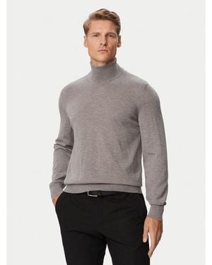 BOSS Rollkragenpullover H-Musso 50565517 Regular Fit - Grau