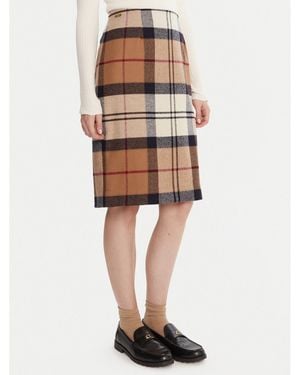 Barbour Minirock Rosa Lsk0064Br37 Regular Fit - Braun