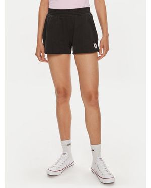 Converse Sportshorts W Retro Chuck Short 10026392-A02 Regular Fit - Schwarz