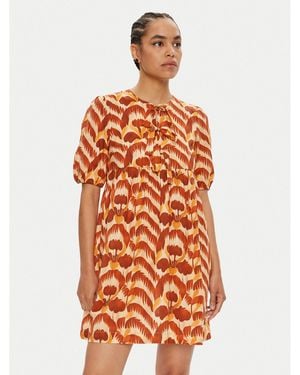 ViCOLO Sommerkleid Tb2447 Regular Fit - Orange