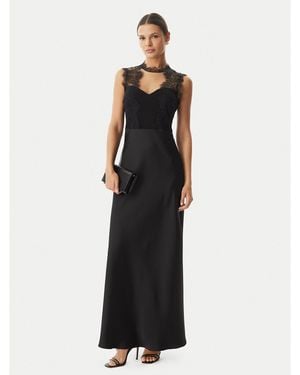 Rinascimento Abendkleid Cfc0127526003 Slim Fit - Schwarz