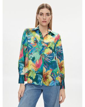 Liu Jo Hemd Ca4406 Ts017 Regular Fit - Blau