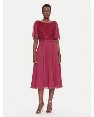 Swing Coctailkleid 5Ai02500 Regular Fit - Rot