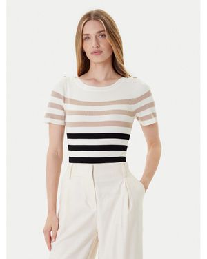 Morgan Pullover 252-Mpiana Slim Fit - Weiß